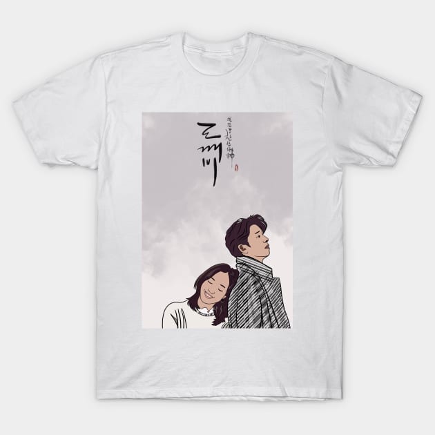 Guardian: The Lonely and Great God/ Goblin- K drama pop art poster T-Shirt by SturgesC